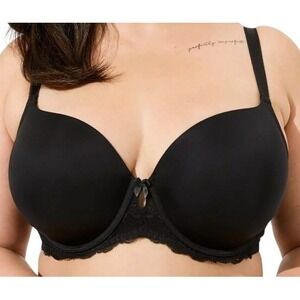 Torrid Womens 52D Black Perfect T-Shirt Bra NWT
